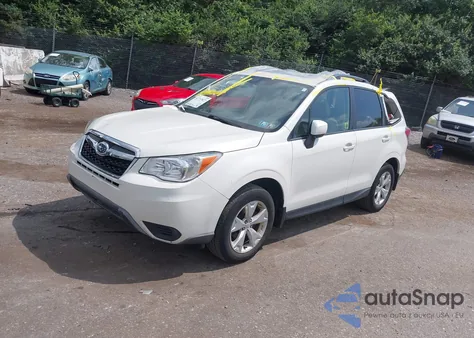 2016 Subaru Forester 2.5I Premium z USA, uszkodzony, nr VIN JF2SJADC7GG541680